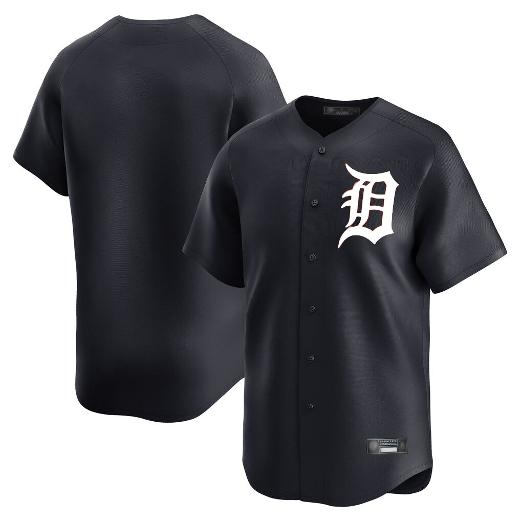 D.Tigers ## Tigers Blank Player Navy Limited Home Game Fdoa Stitched Jerseys