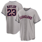 C.Guardians #23 Bo Naylor Player Gray Game Home Fdoa Stitched Jerseys