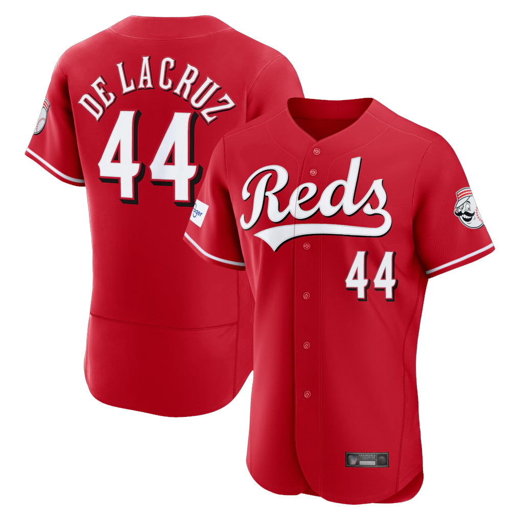 C.Reds #44 Elly De La Cruz Player Red Limited Elite Home Fdoa Stitched Jerseys