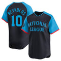 P.Pirates #10 Bryan Reynolds Player Navy National League All-Star Home Limited Fdoa Stitched Jerseys