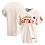 H.Astros ## Astros Blank Player Cream Throwback Cooperstown Collection Limited Fdoa Stitched Jerseys