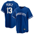 KC.Royals #13 Salvador Perez Player Royal Game Home Fdoa Stitched Jerseys