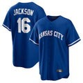 KC.Royals #16 Bo Jackson Player Royal Game Home Fdoa Stitched Jerseys