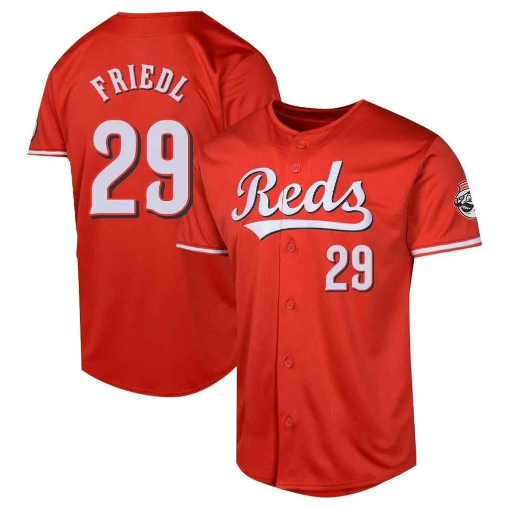 C.Reds #29 TJ Friedl Player Red 2026 City Connect Limited Home Fdoa Stitched Jerseys