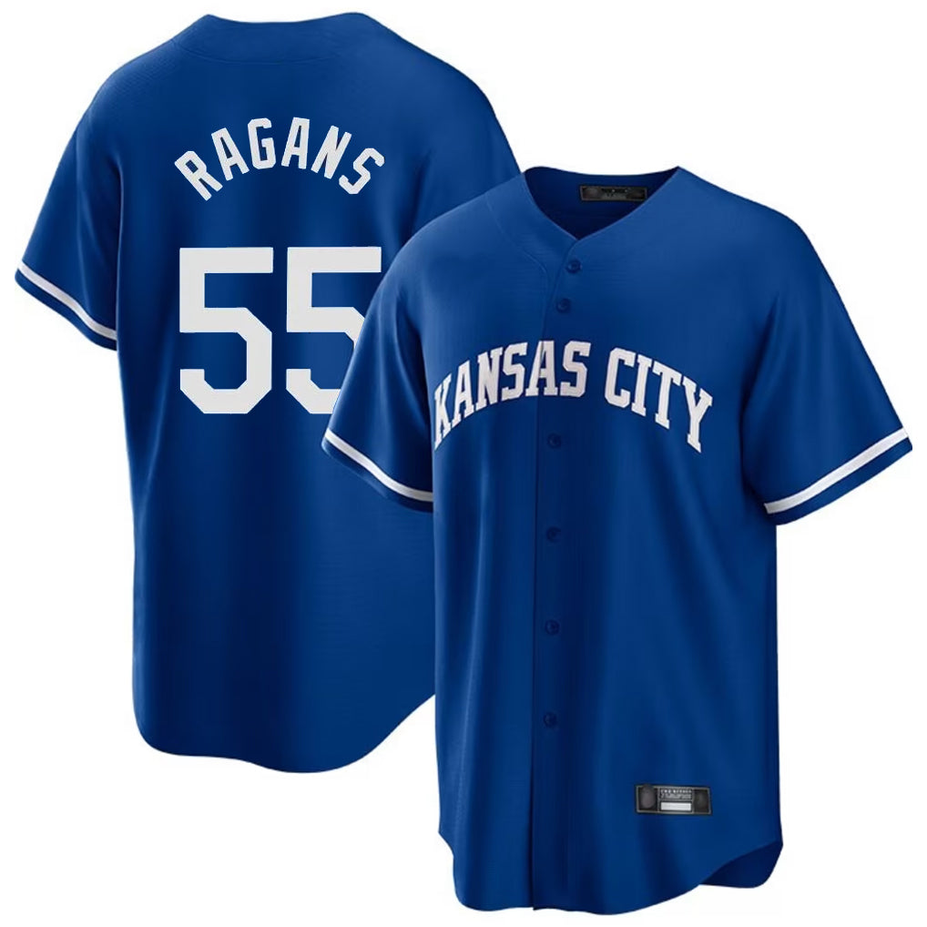 KC.Royals #55 Cole Ragans Player Royal Game Home Fdoa Stitched Jerseys