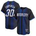 D.Tigers #30 Kerry Carpenter Player Navy City Connect Home Limited Fdoa Stitched Jerseys