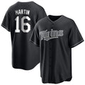 M.Twins #16 Austin Martin Player Black Home Game Fdoa Stitched Jerseys