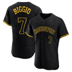 H.Astros #7 Craig Biggio Player Snake Skin City Limited Elite Home Fdoa Stitched Jerseys