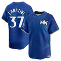 M.Twins #37 Victor Caratini Player Royal City Connect Limited Home Fdoa Stitched Jerseys