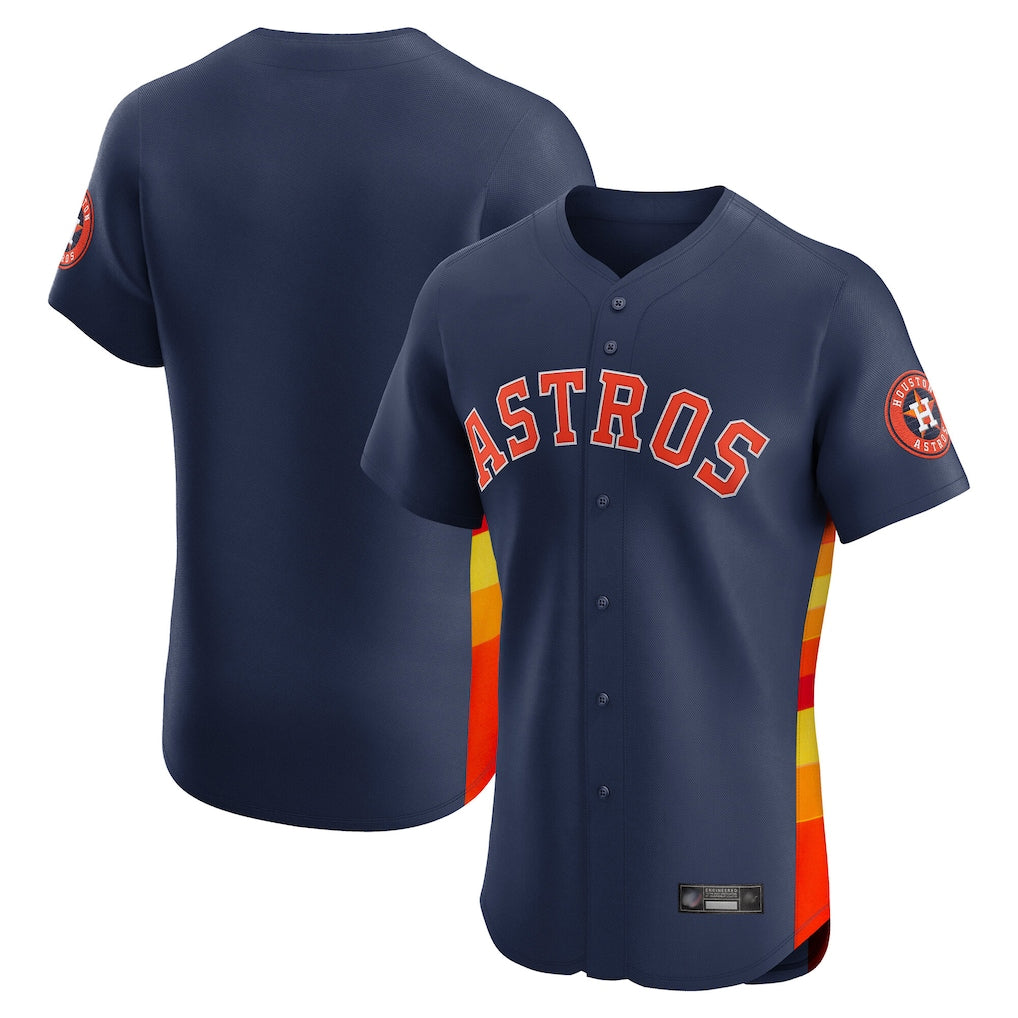 H.Astros ## Astros Blank Player Navy Limited Elite Home Fdoa Stitched Jerseys