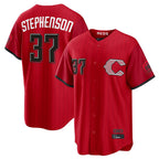 C.Reds #37 Tyler Stephenson Player Red 2026 City Connect Home Game Fdoa Stitched Jerseys