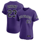 C.Rockies #23 Kris Bryant Player Purple Limited Elite Home Fdoa Stitched Jerseys