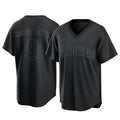 S.Diego Padres #9 Jake Cronenworth Player Black Pitch Fashion Game T-shirt Fdoa Stitched Jerseys