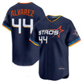 H.Astros #44 Yordan Alvarez Player Navy City Connect Limited Home Fdoa Stitched Jerseys