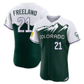 C.Rockies #21 Kyle Freeland Player Green City Connect Limited Elite Home Fdoa Stitched Jerseys