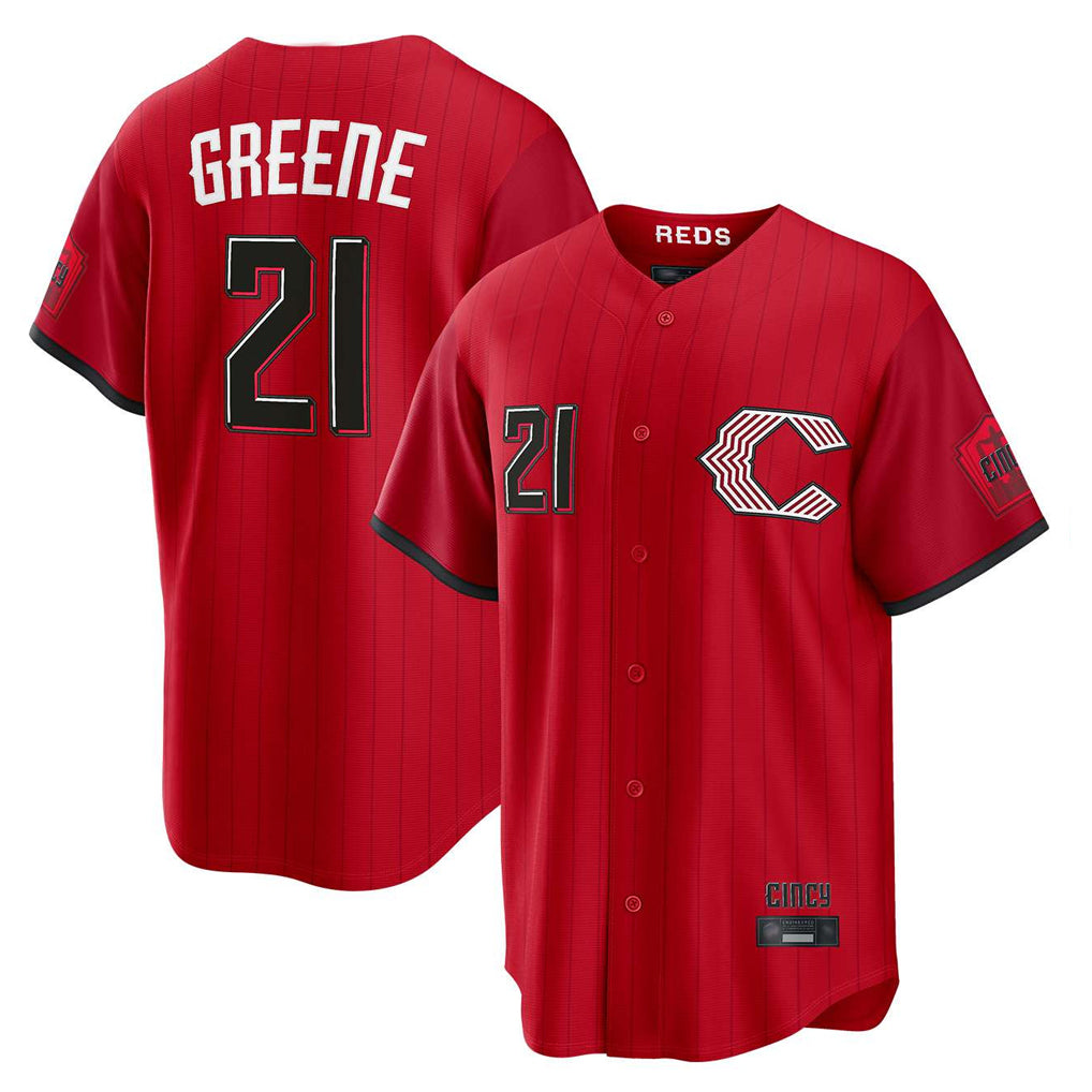 C.Reds #21 Hunter Greene Player Red 2026 City Connect Home Game Fdoa Stitched Jerseys