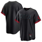 C.Reds ## Red Blank Player Black City Connect Home Game Fdoa Stitched Jerseys