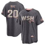 W.Nationals #20 Keibert Ruiz Player Gray City Connect Fdoa Stitched Jerseys
