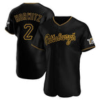 P.Pirates #2 Spencer Horwitz Player Black Home Limited Elite Fdoa Stitched Jerseys