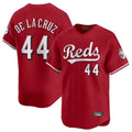 C.Reds #44 Elly De La Cruz Player Red Home Limited Fdoa Stitched Jerseys