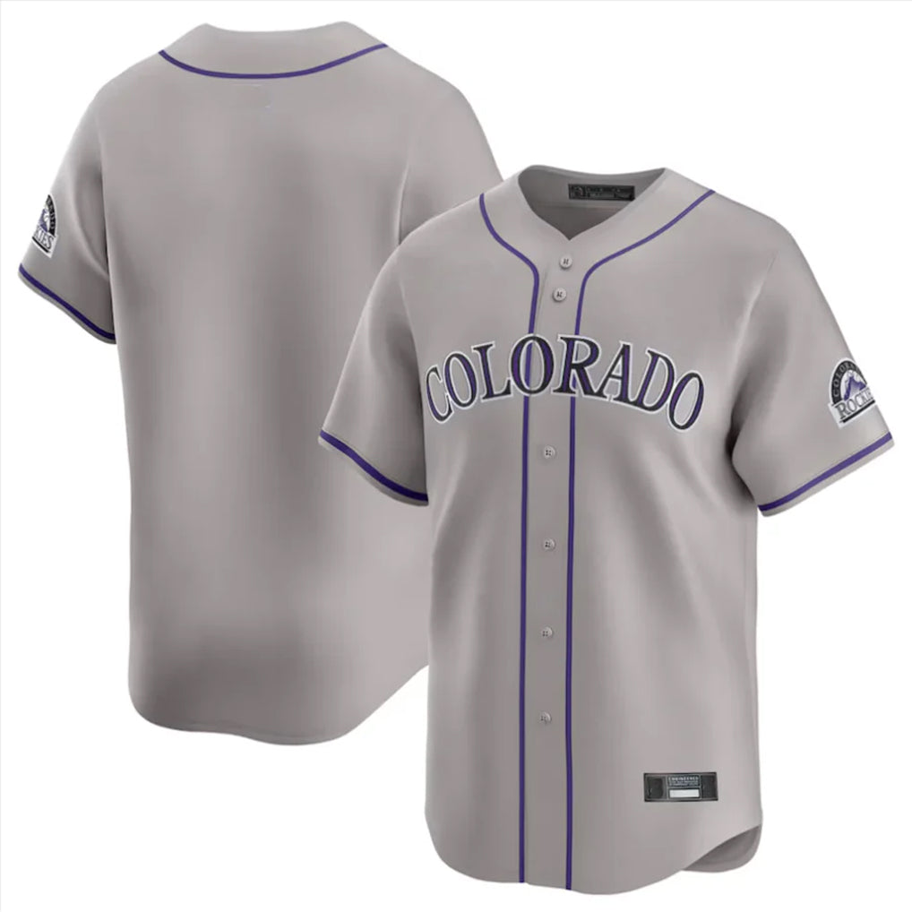 C.Rockies ## Rockies Blank Player Gray Limited Home Fdoa Stitched Jerseys