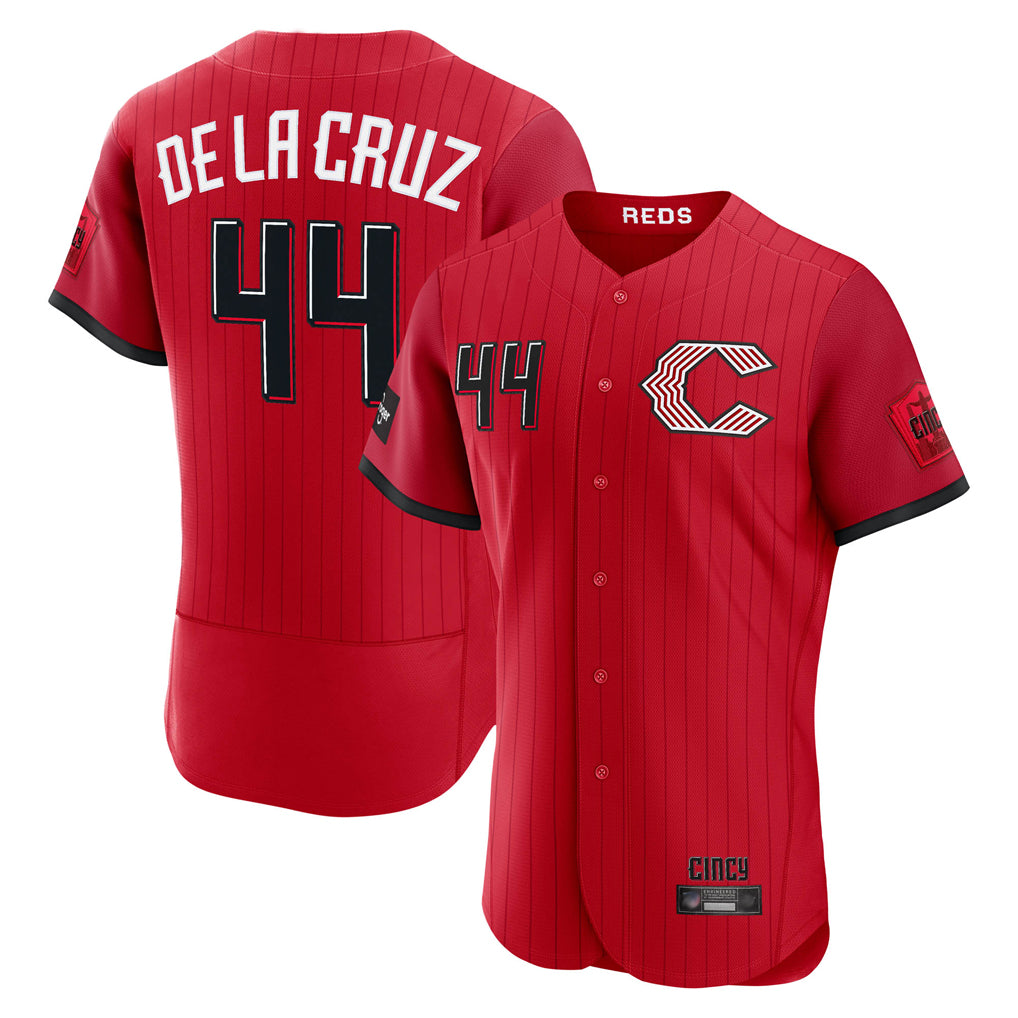 C.Reds #44 Elly De La Cruz Player Red 2026 City Connect Limited Elite Home Fdoa Stitched Jerseys