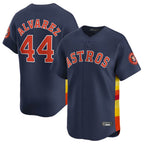 H.Astros #44 Yordan Alvarez Player Navy Home Limited Fdoa Stitched Jerseys