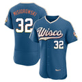 M.Brewers #32 Jacob Misiorowski Player Blue 2026 City Connect Home Limited Elite Fdoa Stitched Jerseys