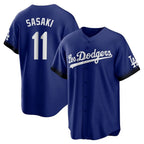 LA.Dodgers #11 Roki Sasaki Player Royal City Connect Home Game Fdoa Stitched Jerseys