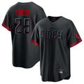 C.Reds #29 TJ Friedl Player Black City Connect Home Game Fdoa Stitched Jerseys