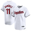 C.Guardians #11 Jose Ramirez Player White Limited Home Fdoa Stitched Jerseys