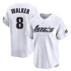 H.Astros #8 Christian Walker Player White Throwback Cooperstown Collection Limited Fdoa Stitched Jerseys
