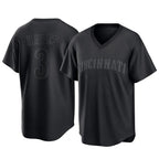 C.Reds #3 Ke'Bryan Hayes Player Black T-shirt Game Home Fdoa Stitched Jerseys
