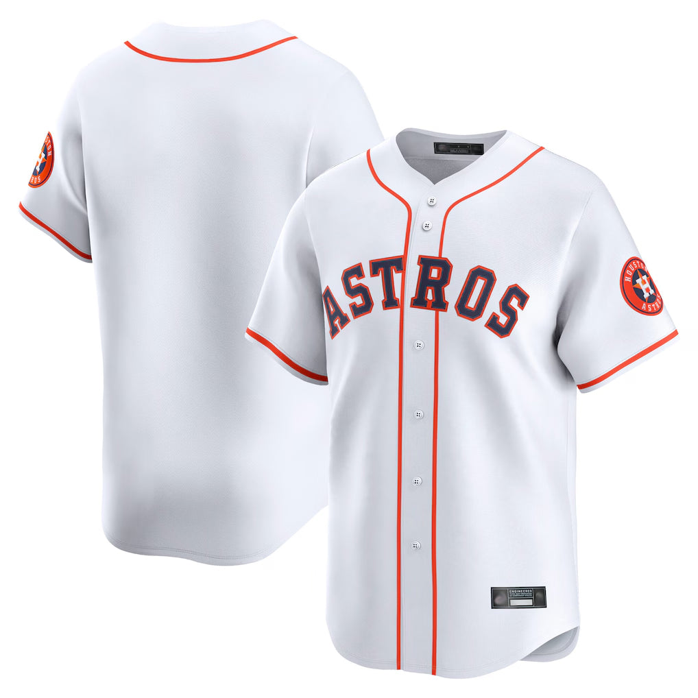 H.Astros ## Astros Blank Player White Home Limited Fdoa Stitched Jerseys