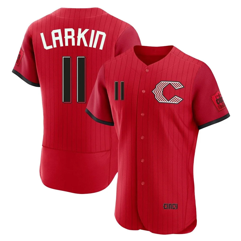 C.Reds #11 Barry Larkin Player Red 2026 City Connect Limited Elite Home Fdoa Stitched Jerseys