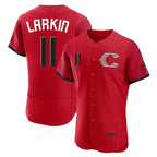C.Reds #11 Barry Larkin Player Red 2026 City Connect Limited Elite Home Fdoa Stitched Jerseys
