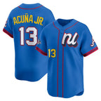 NY.Yankees #13 Jazz Chisholm Jr Player Light Blue All Star Limited Home Fdoa Stitched Jerseys