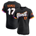 SF.Giants #17 Heliot Ramos Player Black 2025 City Connect Home Limited Elite Fdoa Stitched Jerseys