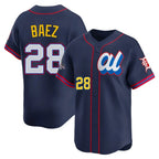 D.Tigers #28 Javier B¨¢ez Player Navy Limited American League All-Star Edition Fdoa Stitched Jerseys