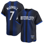D.Tigers #7 Kevin McGonigle Player Navy City Connect Home Limited Fdoa Stitched Jerseys
