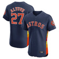 H.Astros #27 Jose Altuve Player Navy Limited Elite Home Fdoa Stitched Jerseys