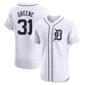 D.Tigers #31 Riley Greene Player White Limited Elite Home Fdoa Stitched Jerseys