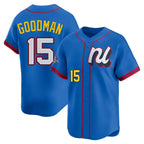 C.Rockies #15 Hunter Goodman Player Blue National League All-Star Edition Home Limited Fdoa Stitched Jerseys