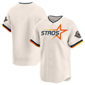 H.Astros ## Astros Blank Player Cream Limited Home Fdoa Stitched Jerseys