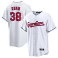 C.Guardians #38 Steven Kwan Player White Home Game Fdoa Stitched Jerseys