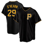 P.Pirates #29 Ryan O¡¯Hearn Player Black Alternate 2025 Home Game Fdoa Stitched Jerseys