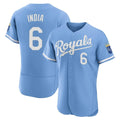 KC.Royals #6 Jonathan India Player Light Blue Alt Limited Elite Home Fdoa Stitched Jerseys