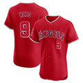 LA.Angels #9 Zach Neto Player Red Home Limited Elite Fdoa Stitched Jerseys