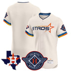 H.Astros ## Astros Blank Player Cream City Connect Texas Patch Vapor Premier Limited Elite Home Fdoa Stitched Jerseys