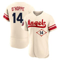 LA.Angels #14 Logan O'Hoppe Player Cream City Connect Limited ELite Home Fdoa Stitched Jerseys